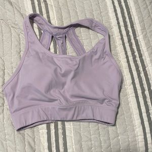 NVGTN sports bra. Lavender, true to size